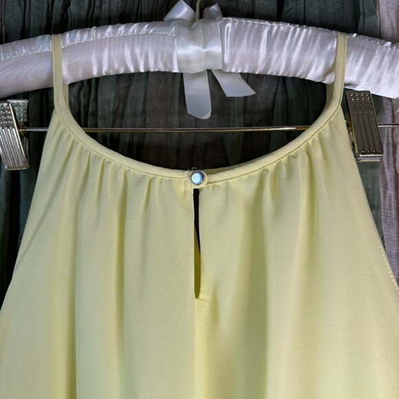 Blue Rain Wedding Guest Dress (Yellow) Size M - Picture 6 of 10